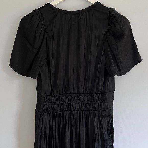 NWT Anthropologie The Somerset Silky Maxi Dress in Black size S - Picture 14 of 16